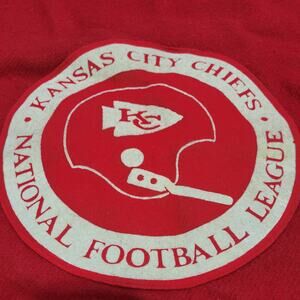 Kansas City CHIEFS Stadium Blanket PENDLETON Retro Red White 50" X 70" Wool